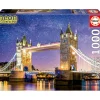 - Puzzle Luminoso Tower Bridge Londres 1000 Piezas ㅤ*EDUCA BORRAS Online