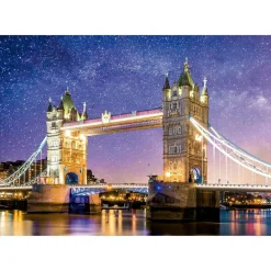 - Puzzle Luminoso Tower Bridge Londres 1000 Piezas ㅤ*EDUCA BORRAS Online
