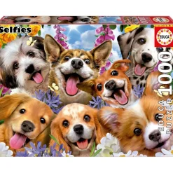 Online - Puzzle Paisaje Perros 1000 Piezas ㅤ Juegos Y Puzzles