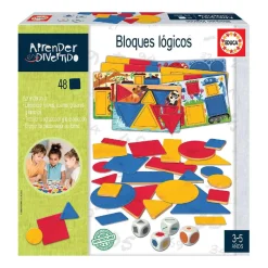 Educa Borrás - Bloques lógicos - Juego de mesa*EDUCA BORRAS Hot