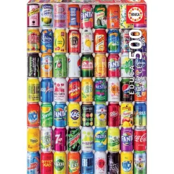 Sale Educa Borrás - Lata Sobre Lata Puzzle 500 Piezas Juegos Y Puzzles