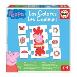 Best Borrás - Peppa Pig - Aprendo los Colores Juguetes Educativos Y Libros|Juegos Y Puzzles
