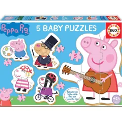 Clearance Educa Borrás - Peppa Pig - Baby Puzzles Juegos Y Puzzles