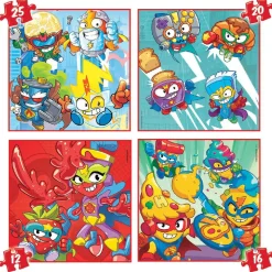 Educa Borrás - SuperThings - Maleta con 4 puzzles progresivos*EDUCA BORRAS Online