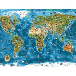 Educa Borrás - Wonders of the World - Puzzle 1000 piezas*EDUCA BORRAS Sale