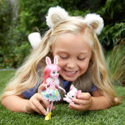 Enchantimals - Muñeca con Mascota - Bree Bunny y Twist Muñecas