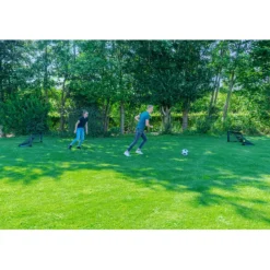 Exit - 2 Porterías de acero de fútbol Panna 150 cm*Exit Toys Hot