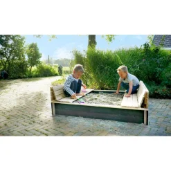 Exit - Arenero de madera Aksent 136 x 132 cm*Exit Toys Discount