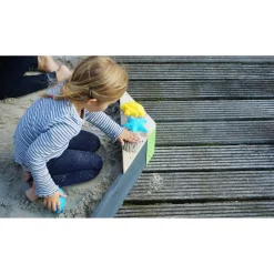 Exit - Arenero de madera Aksent Hexágono 160 x 140 cm*Exit Toys Outlet