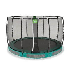 Exit - Cama elástica de suelo Allure Premium 366 cm verde*Exit Toys Sale