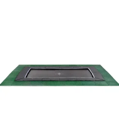 Exit - Cama elástica de suelo Dynamic 305 x 519 cm negro con perímetro de seguridad*Exit Toys Discount