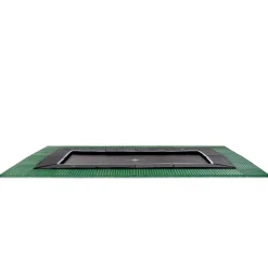 Exit - Cama elástica de suelo Dynamic 305 x 519 cm negro con perímetro de seguridad*Exit Toys Discount