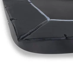 Discount Exit - Cama elástica de suelo Dynamic 275 x 458 cm negro con perímetro de seguridad Camas Elásticas