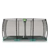 Exit - Cama elástica de suelo Allure Classic 244 x 427 cm verde*Exit Toys Online