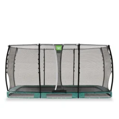Exit - Cama elástica de suelo Allure Classic 244 x 427 cm verde*Exit Toys Online