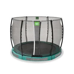 Exit - Cama elástica de suelo Allure Classic 305 cm verde Camas Elásticas