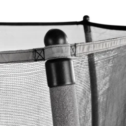 Exit - Cama elástica Junior Tiggy negro/gris con red de seguridad*Exit Toys Clearance