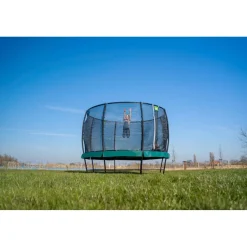 Clearance Exit - Cama elástica Lotus Premium 366 cm verde Camas Elásticas