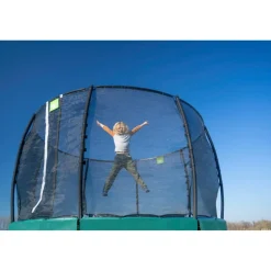 Clearance Exit - Cama elástica Lotus Premium 366 cm verde Camas Elásticas