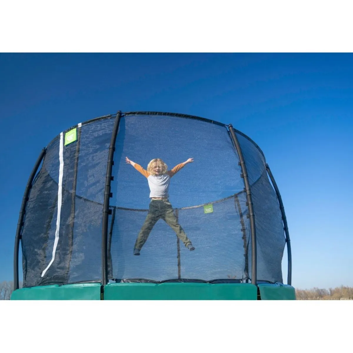 Outlet Exit - Cama elástica Lotus Classic 427 cm verde Camas Elásticas