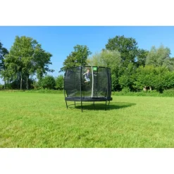 Discount Exit - Cama elástica Lotus Classic 253 cm negro Camas Elásticas