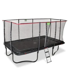 Exit - Cama elástica PeakPro 244 x 427 cm negro*Exit Toys Discount