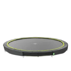 Exit - Cama elástica redonda con acolchado negro 427 cm*Exit Toys Sale