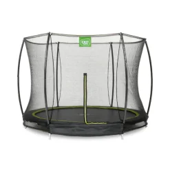 Exit - Cama elástica Silhouette redonda de suelo 244 cm Camas Elásticas