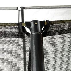 Hot Exit - Cama elástica Silhouette redonda rosa 427 cm Camas Elásticas