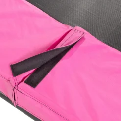 Exit - Cama elástica Silhouette redonda de suelo rosa 366 cm*Exit Toys Discount