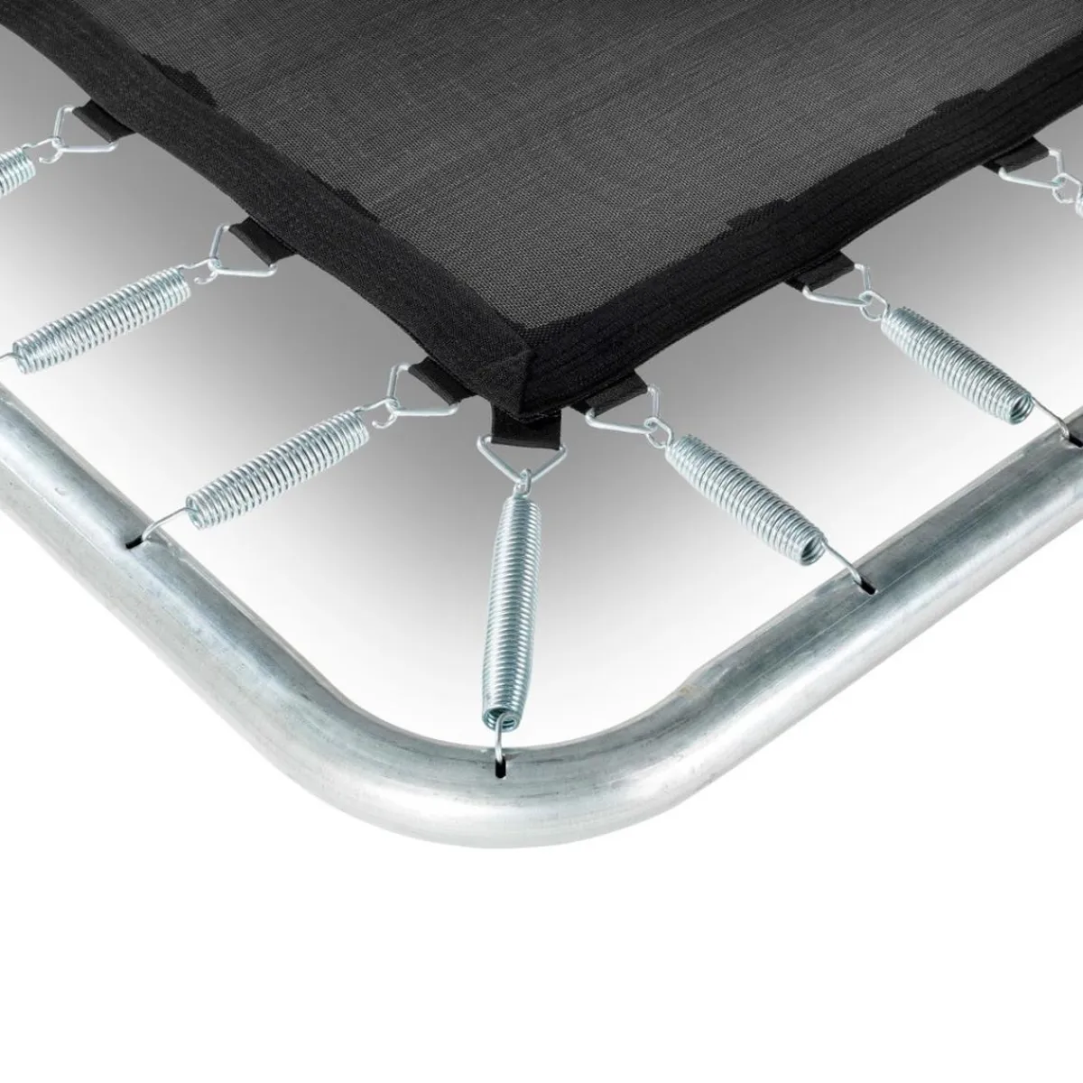 Exit - Cama elástica Silhouette rectangular de suelo verde 244 cm*Exit Toys Sale