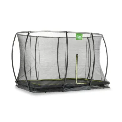 Exit - Cama elástica Silhouette rectangular de suelo 214 cm*Exit Toys