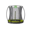 Discount Exit - Cama elástica Silhouette redonda de suelo verde 183 cm Camas Elásticas