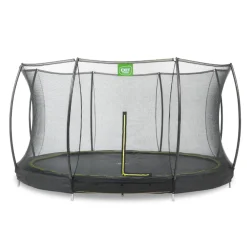 Exit - Cama elástica Silhouette redonda de suelo 366 cm*Exit Toys New