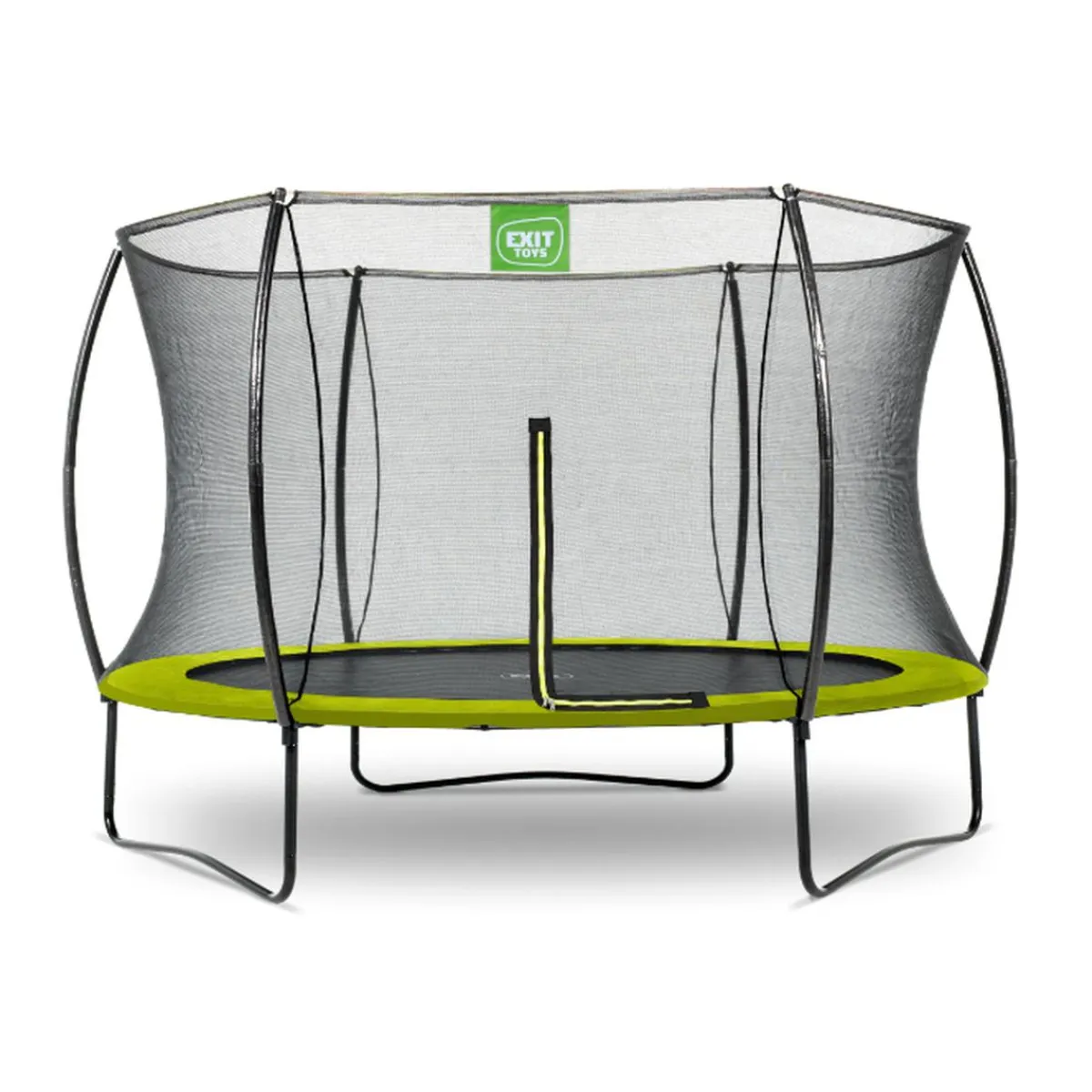 Hot Exit - Cama elástica Silhouette redonda verde 305 cm Camas Elásticas