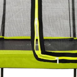 Hot Exit - Cama elástica Silhouette redonda verde 305 cm Camas Elásticas