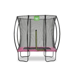 Exit - Cama elástica Silhouette rectangular rosa 153 cm*Exit Toys Clearance