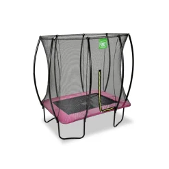 Exit - Cama elástica Silhouette rectangular rosa 153 cm*Exit Toys Clearance