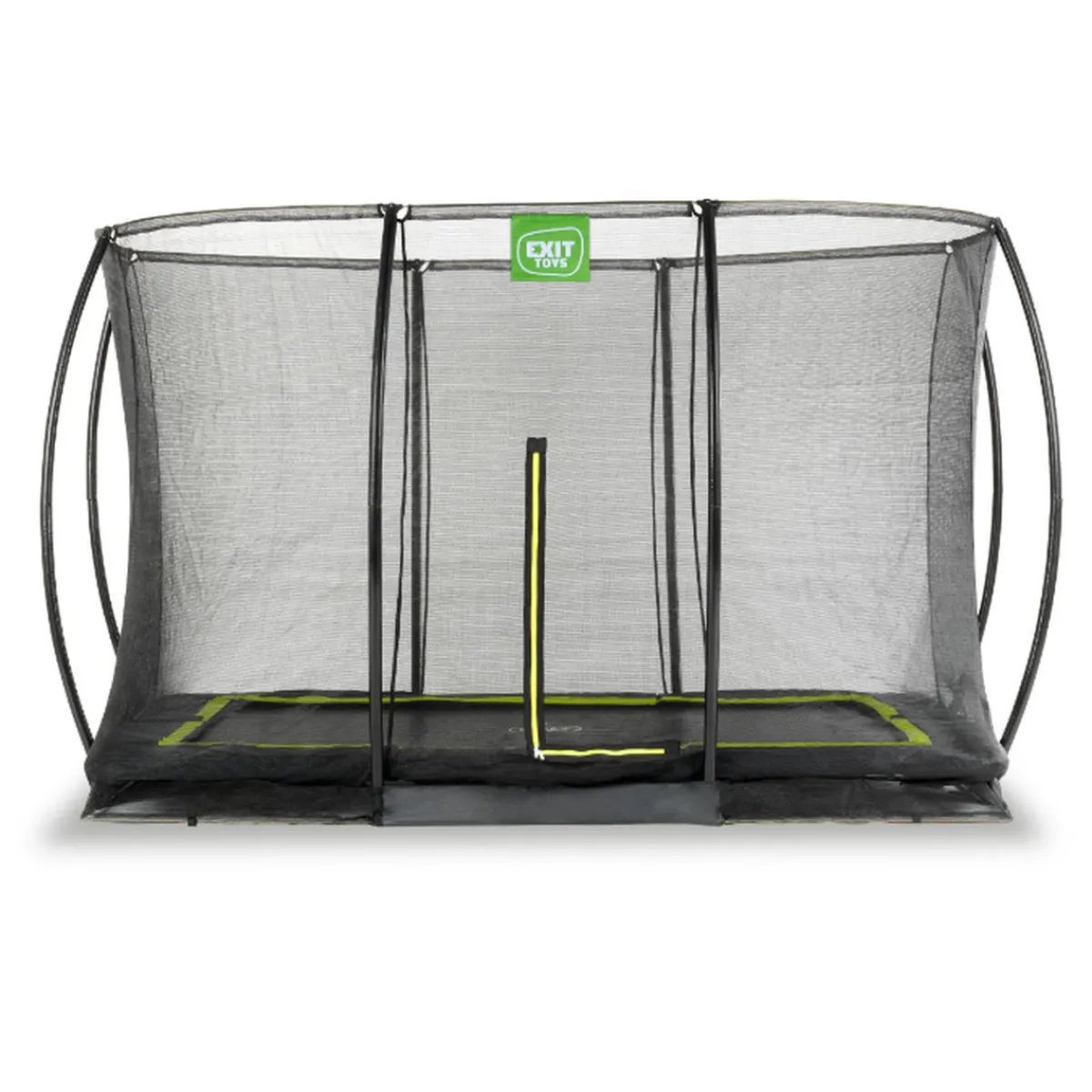 Sale Exit - Cama elástica Silhouette rectangular de suelo 244 cm Camas Elásticas