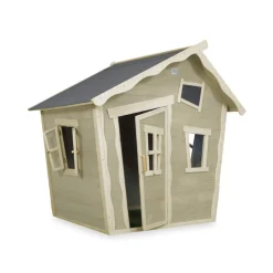 Exit - Casita Crooky de madera gris/beige*Exit Toys Sale