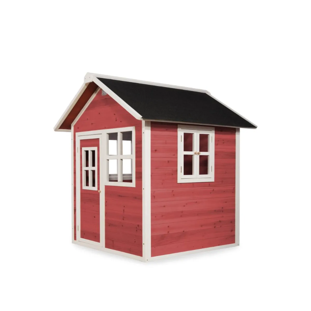 EXIT - Casita Loft de madera roja*Exit Toys Best