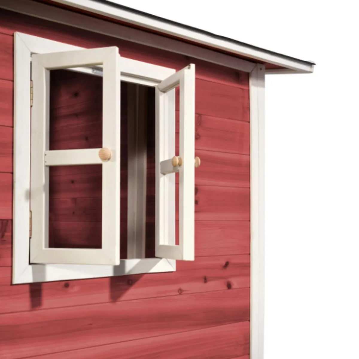 EXIT - Casita Loft de madera roja*Exit Toys Best