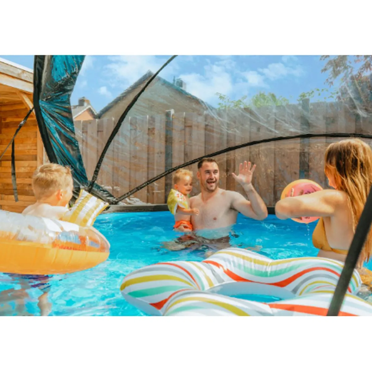 EXIT - Cúpula de piscina redonda 300 cm*Exit Toys Best