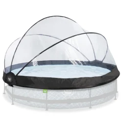 Discount EXIT - Cúpula de piscina redonda 360 cm Piscinas|Juguetes De Verano