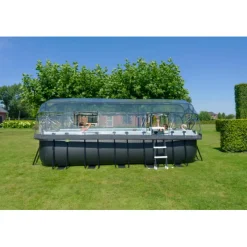 EXIT - Cúpula de piscina rectangular 540 cm*Exit Toys Outlet