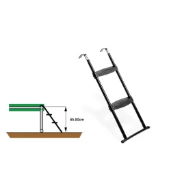 New EXIT - Escalera de cama elástica 65 y 80 cm Camas Elásticas