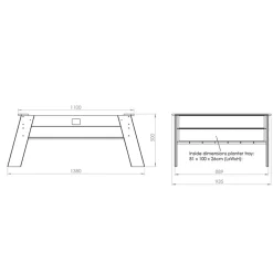 Exit - Mesa arenero Aksent*Exit Toys Hot