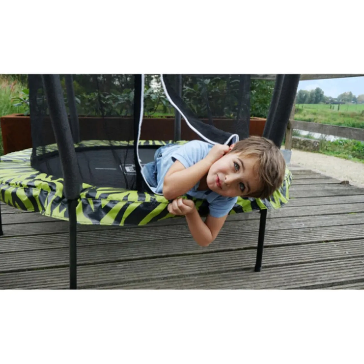 EXIT - Mini Cama elástica redonda 140 cm*Exit Toys Hot