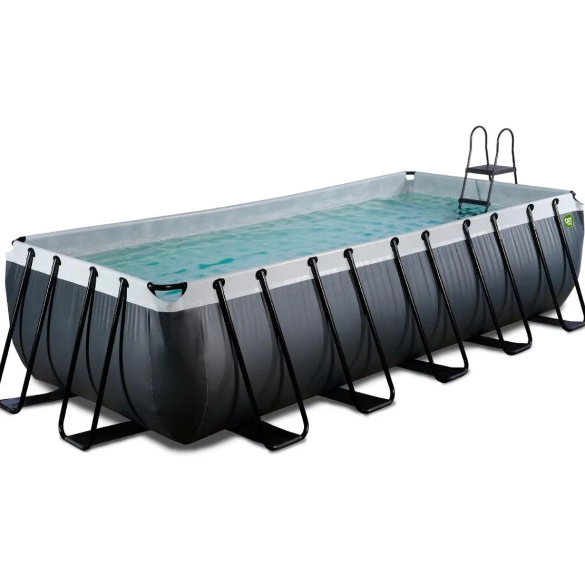 Exit - Piscina Black Leather 540 x 250 x 122 cm con filtro de cartucho*Exit Toys Clearance
