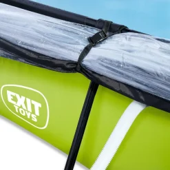 Exit - Piscina Lime verde 300 x 200 x 65 cm con filtro y cúpula transparente*Exit Toys Clearance